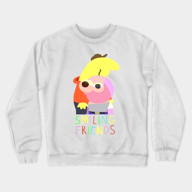 Smiling Friends Crewneck Sweatshirt by GravyOnToast